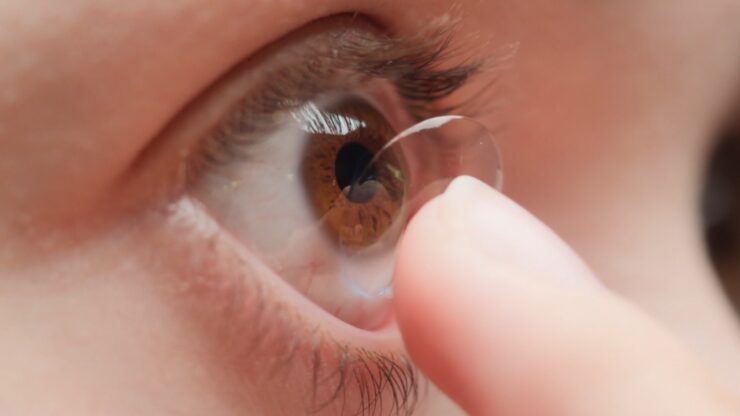 Covid Eye Contact Lense